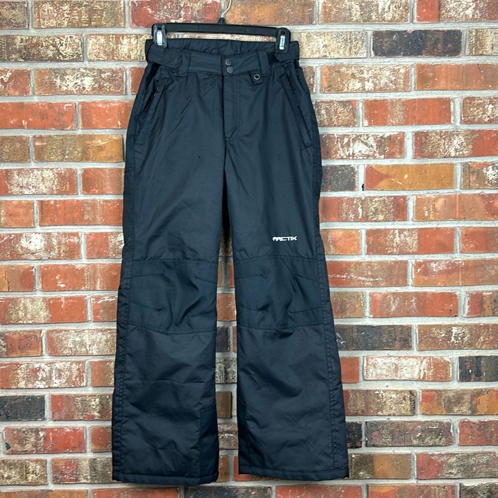 Arctix Black Snow Pants Youth Large